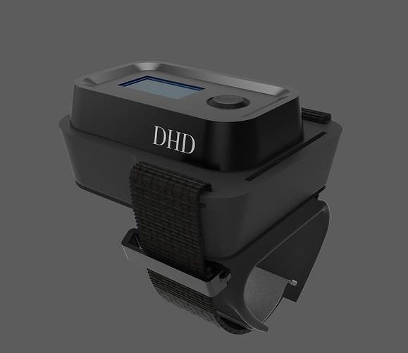 devise dhd wristband blood pressure monitor Free 3D model