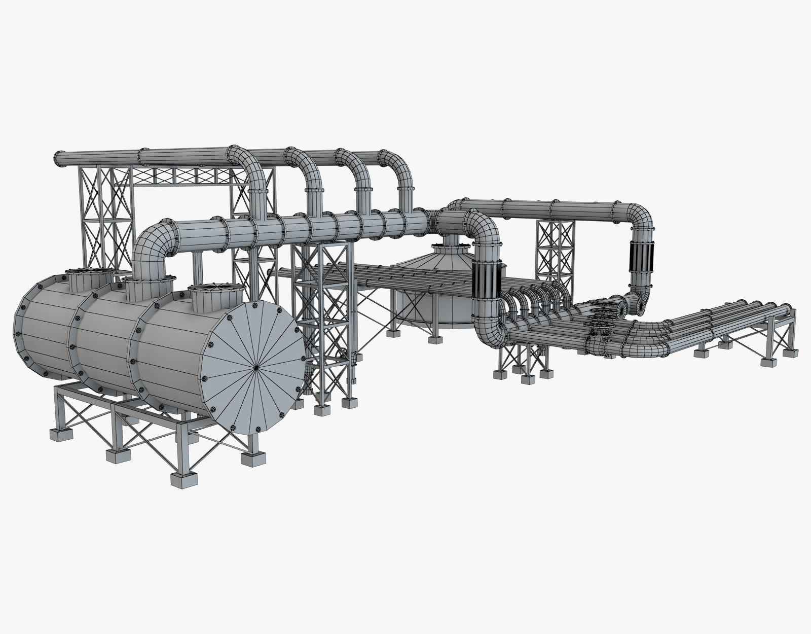 Piping System 3 3D model_11
