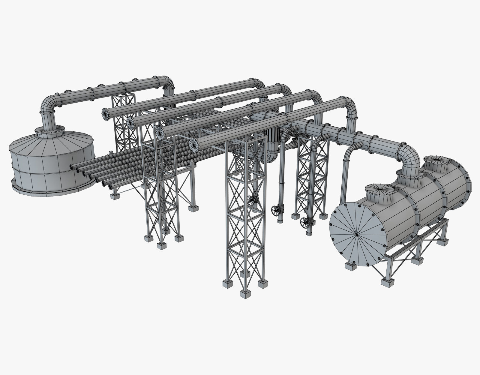 Piping System 3 3D model_10