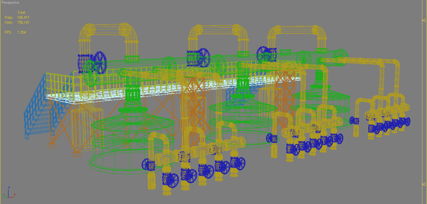 Piping System 4 3D model_16