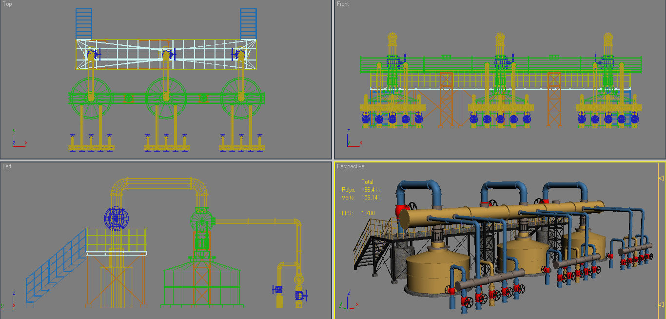 Piping System 4 3D model_19