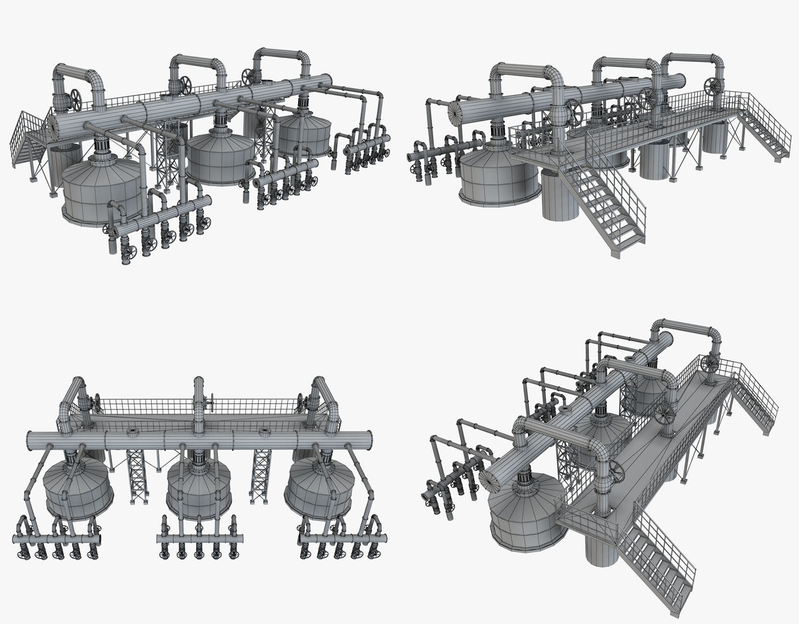 Piping System 4 3D model_14
