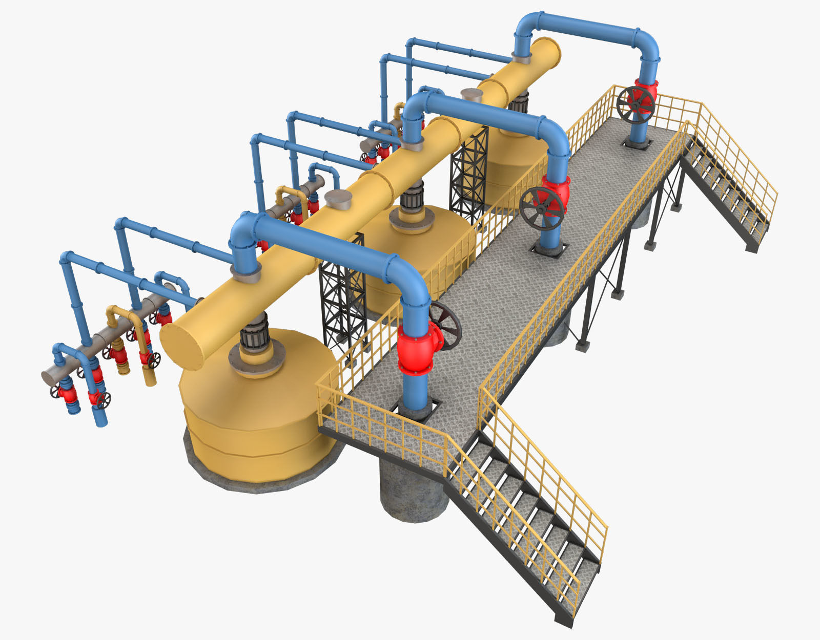 Piping System 4 3D model_13