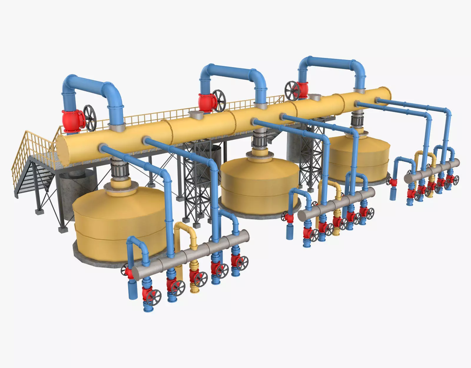 Piping System 4 3D model_0