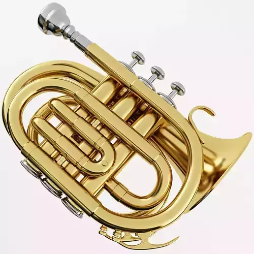 Pocket Trumpet 3D model