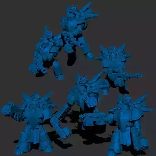 Black Knights - Air Superiority Force 3D print model