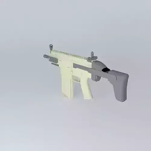 FN SCAR H PDW Free 3D model