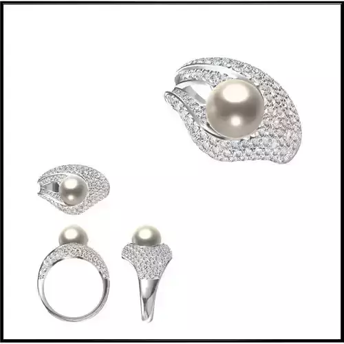 JCD Format OEM factory pearl ring jcd