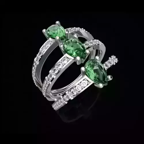 Ring Clean Drop Triple