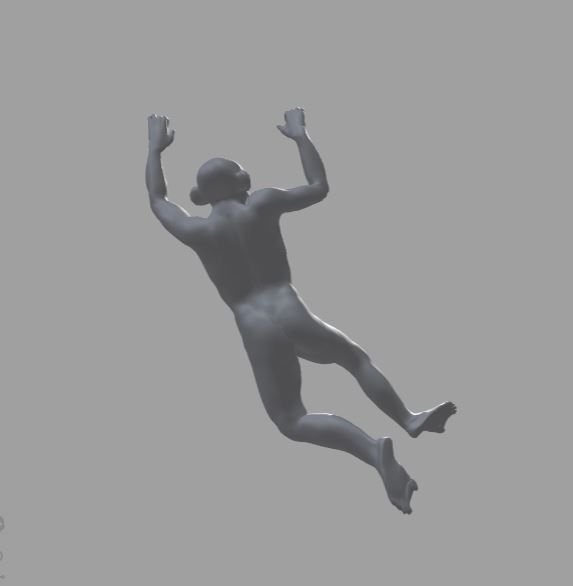 Monkey gameready PBR chimpanzee Low-poly 3D model_17
