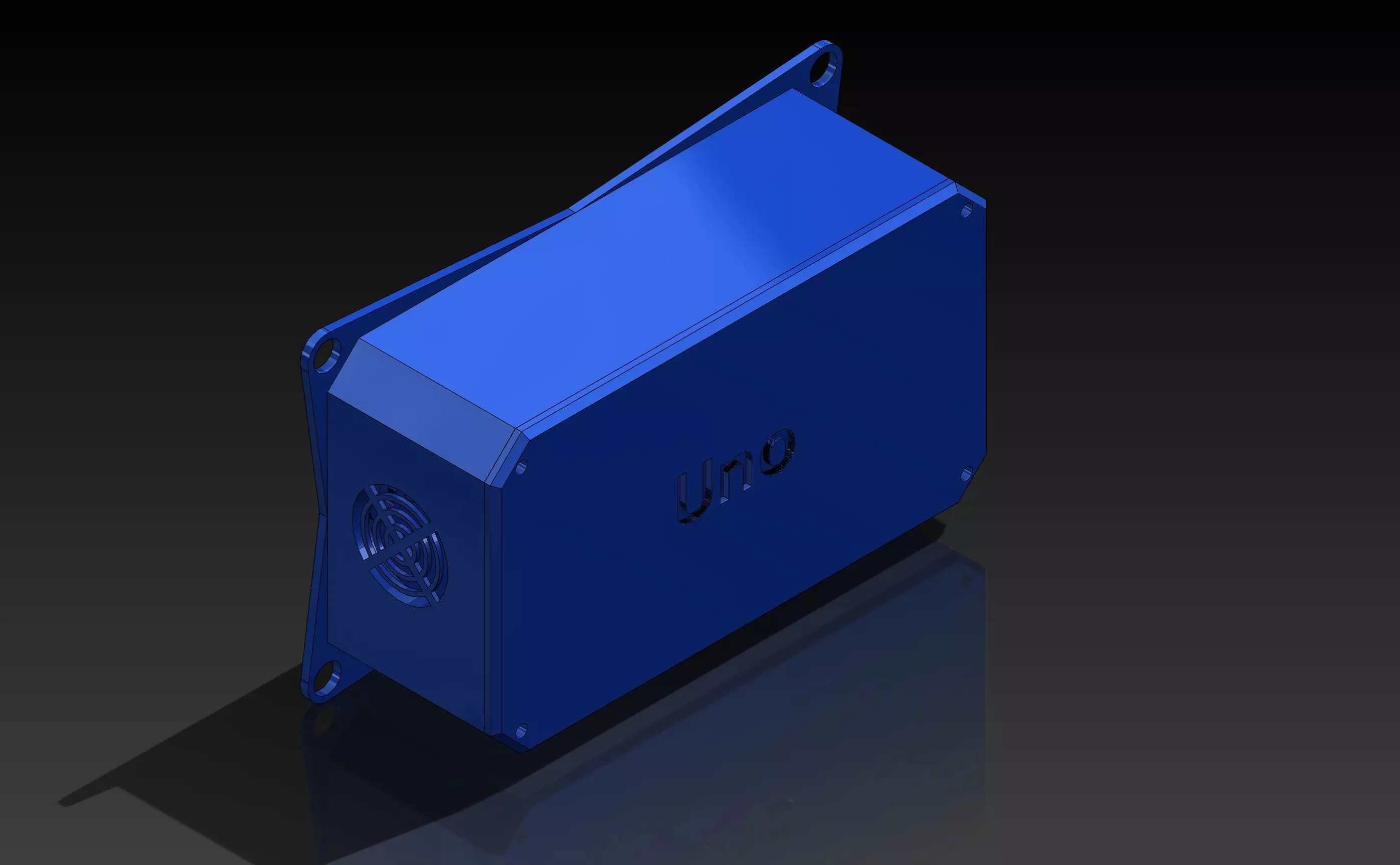 case for arduino uno 3D print model_0