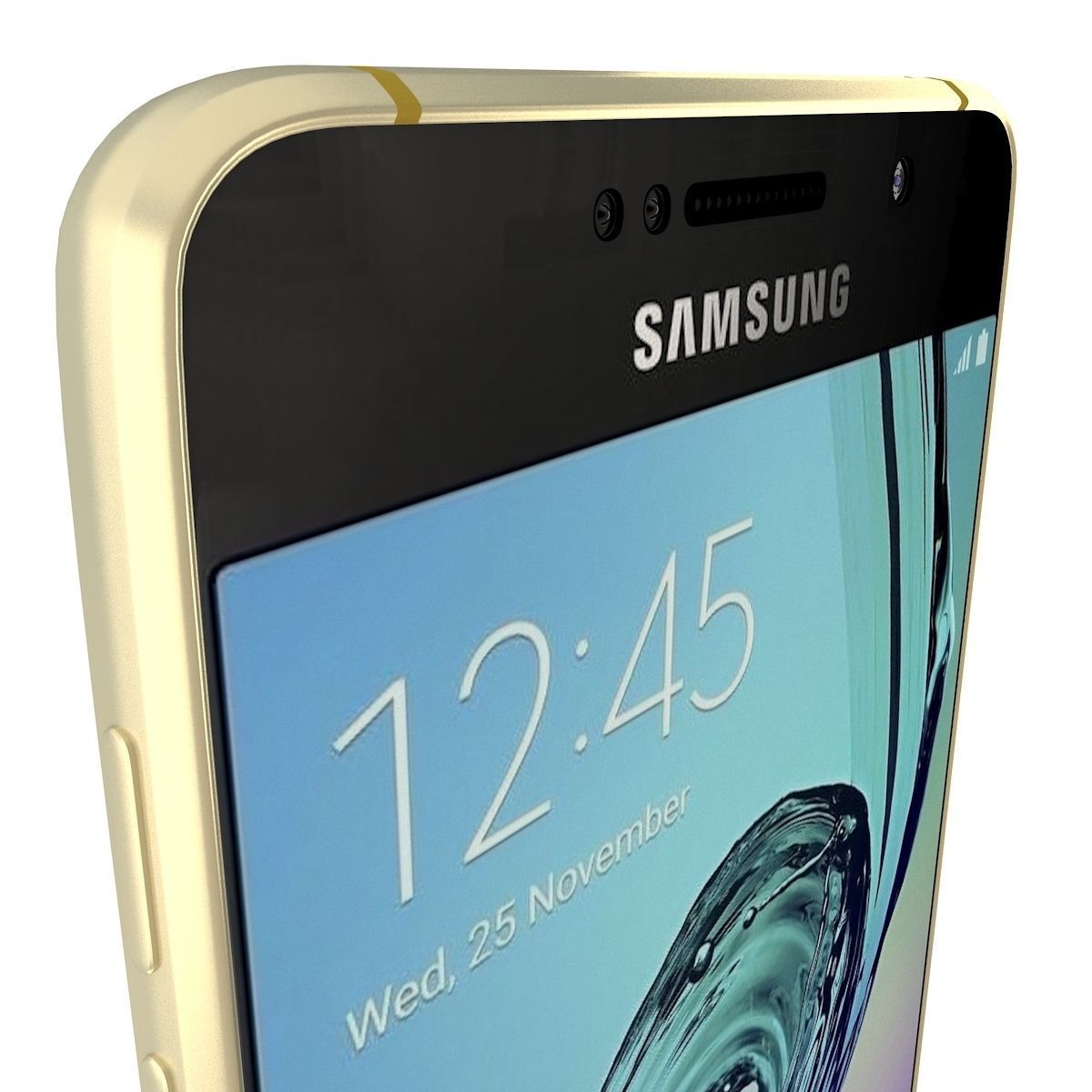 Samsung Galaxy A3 2016 All Colors 3D model_10