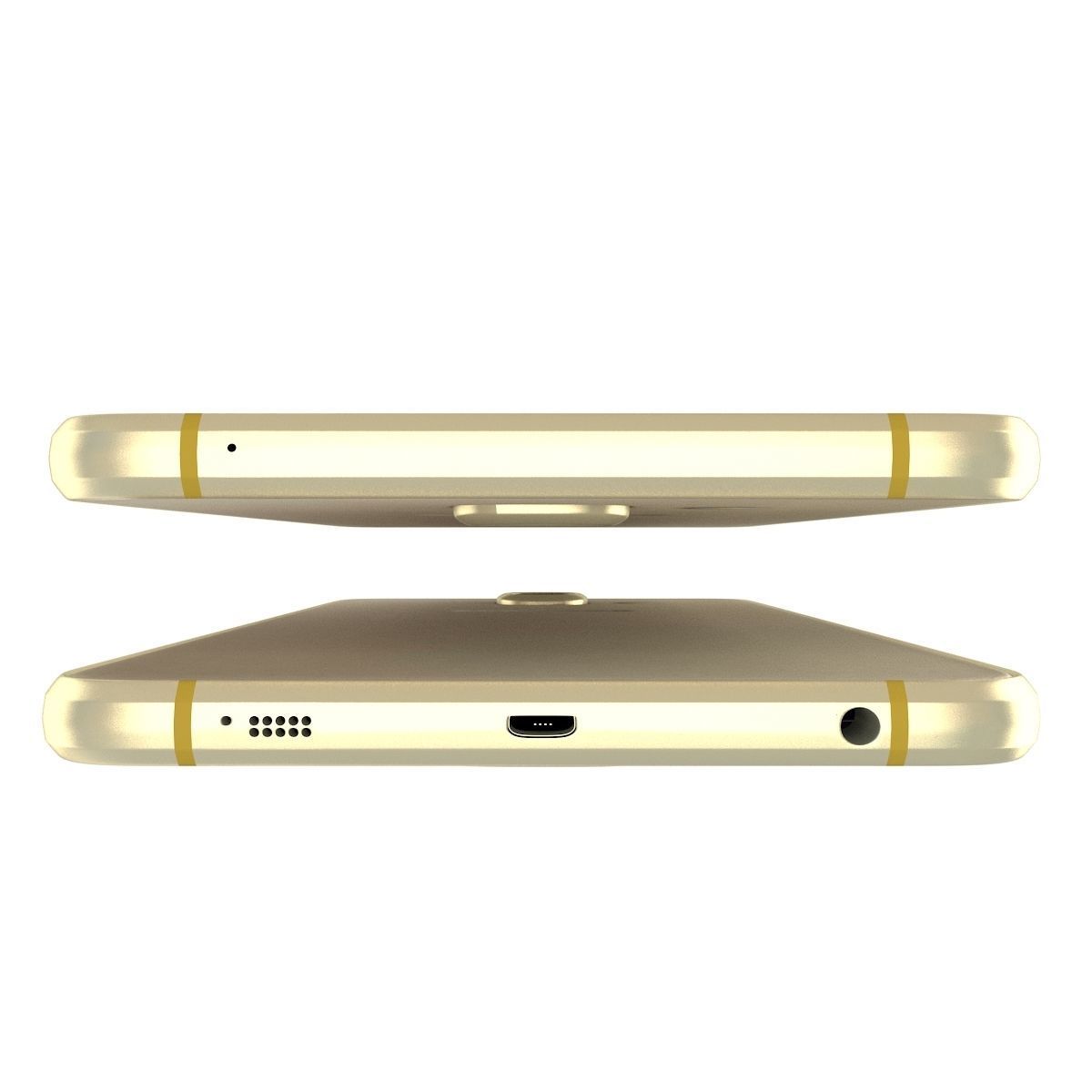 Samsung Galaxy A3 2016 All Colors 3D model_7