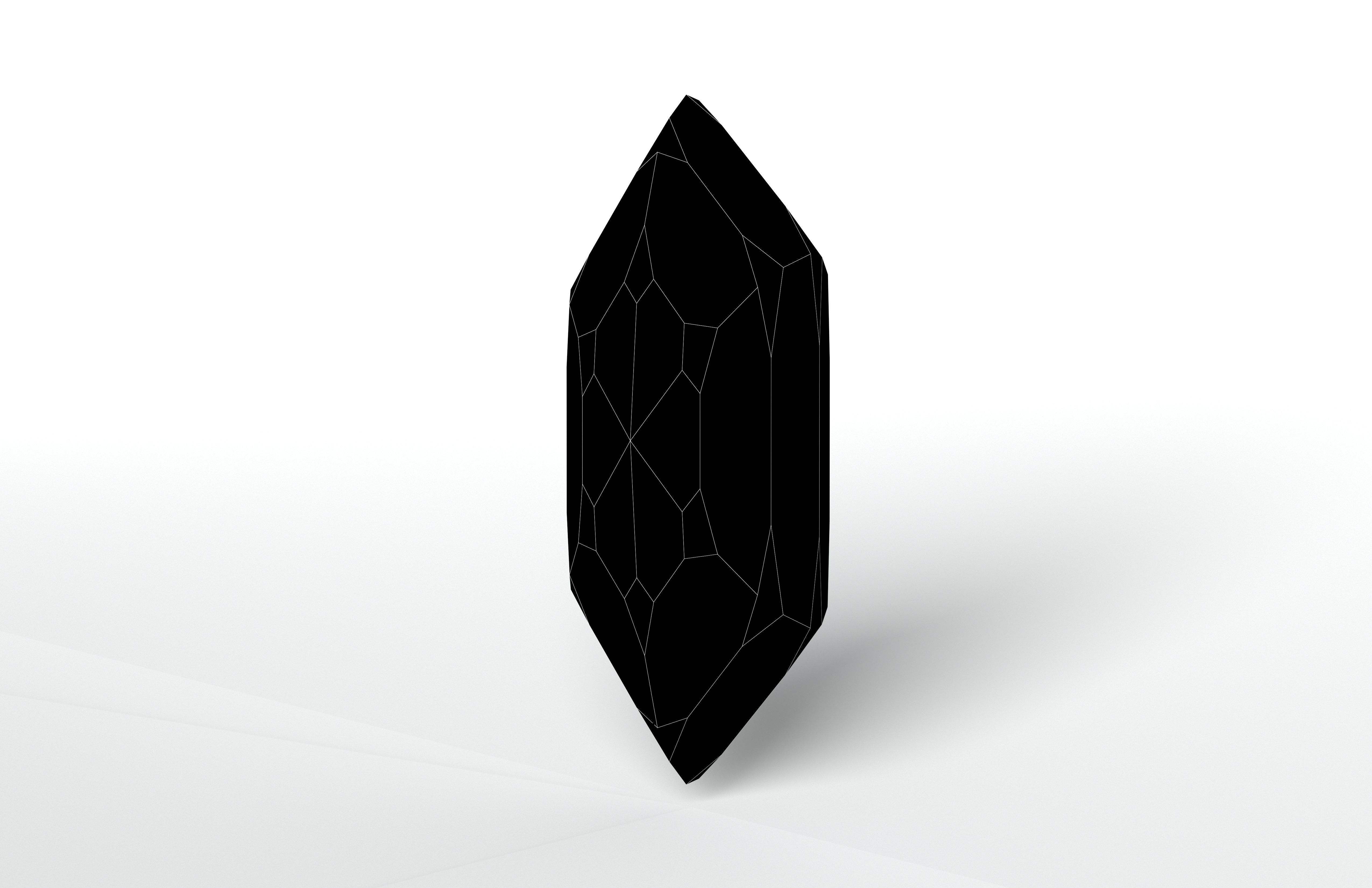 Gem v1 001 Low-poly 3D model_6