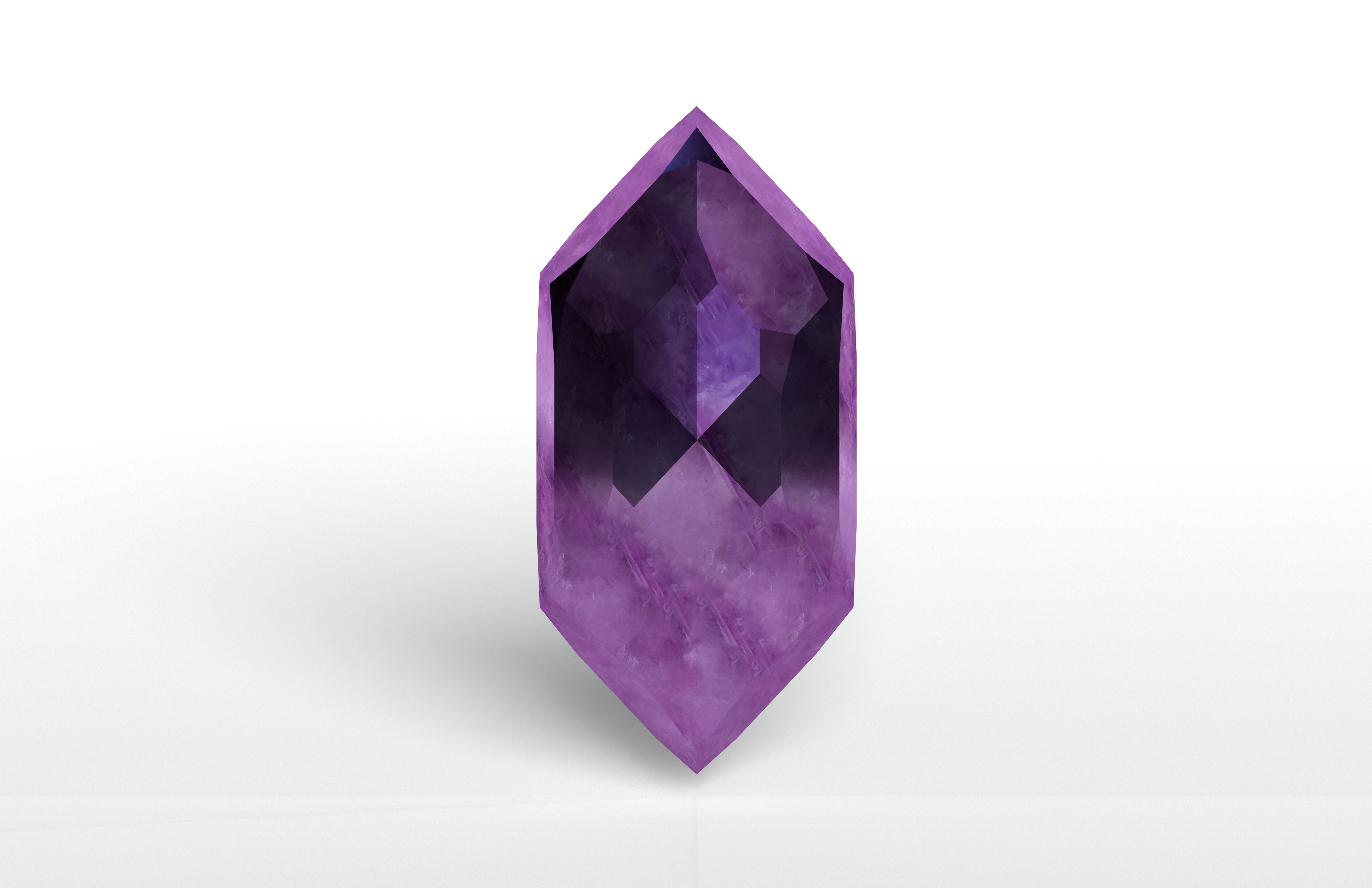 Gem v1 001 Low-poly 3D model_1