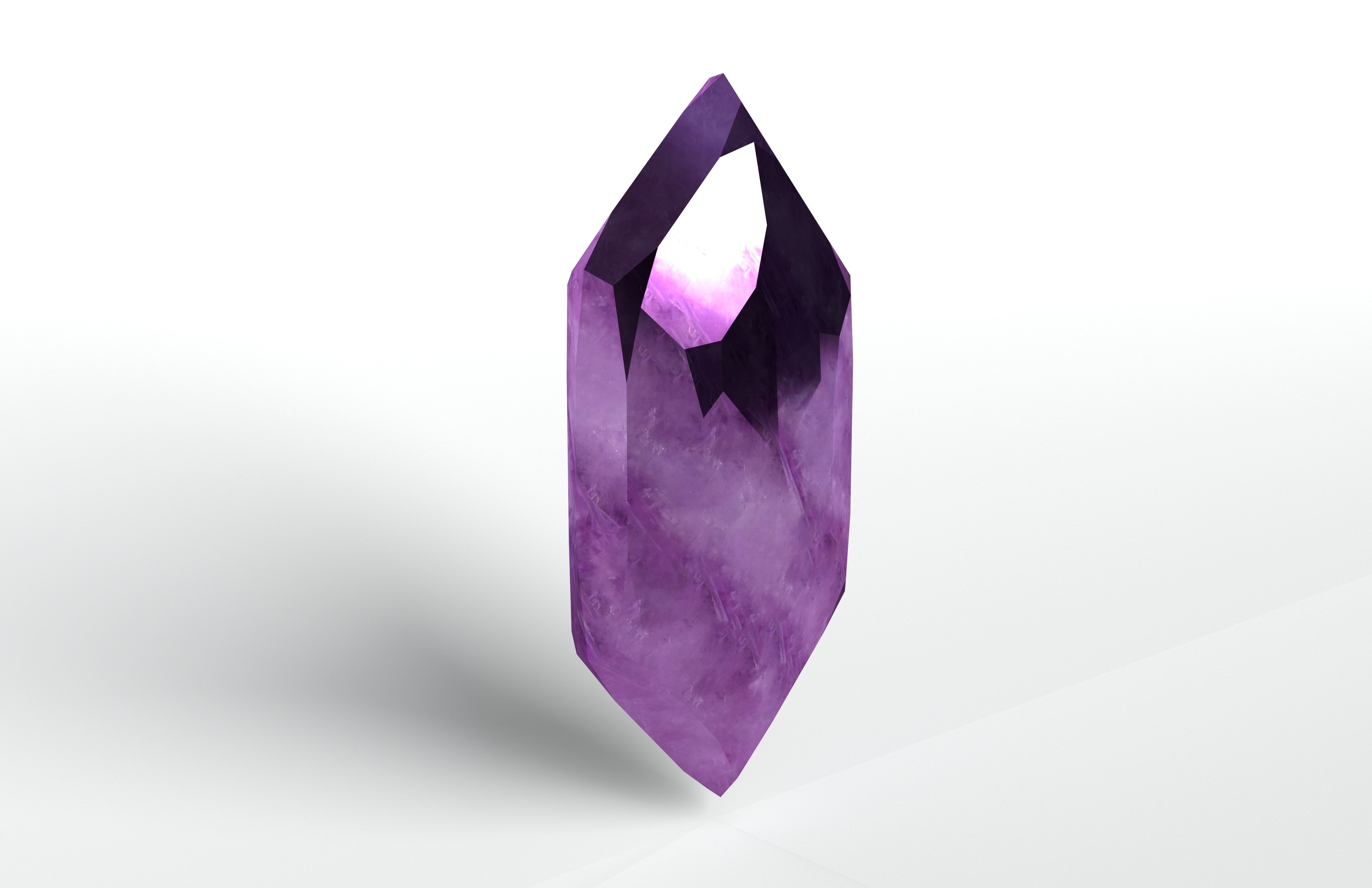 Gem v1 001 Low-poly 3D model_3