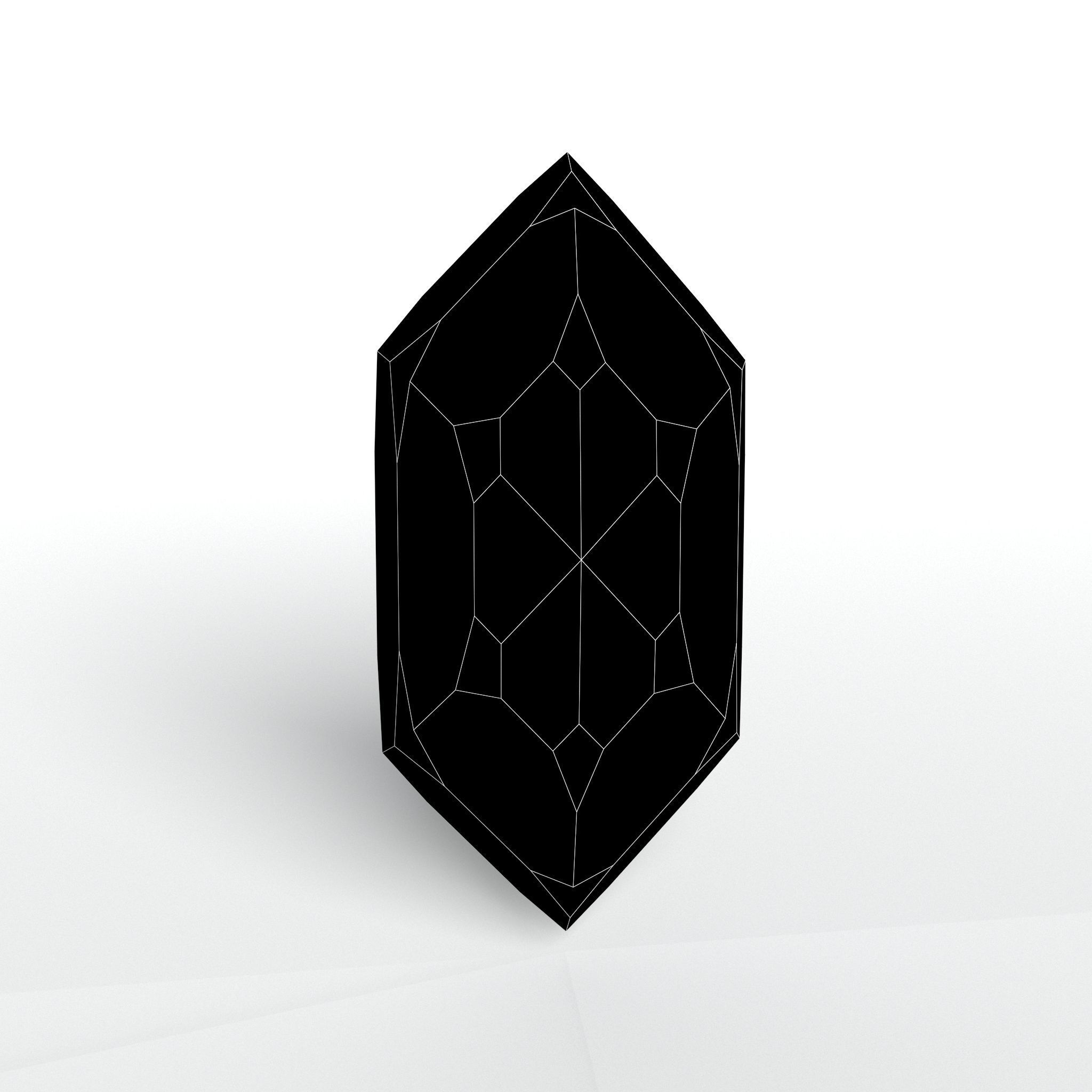 Gem v1 003 Low-poly 3D model_4
