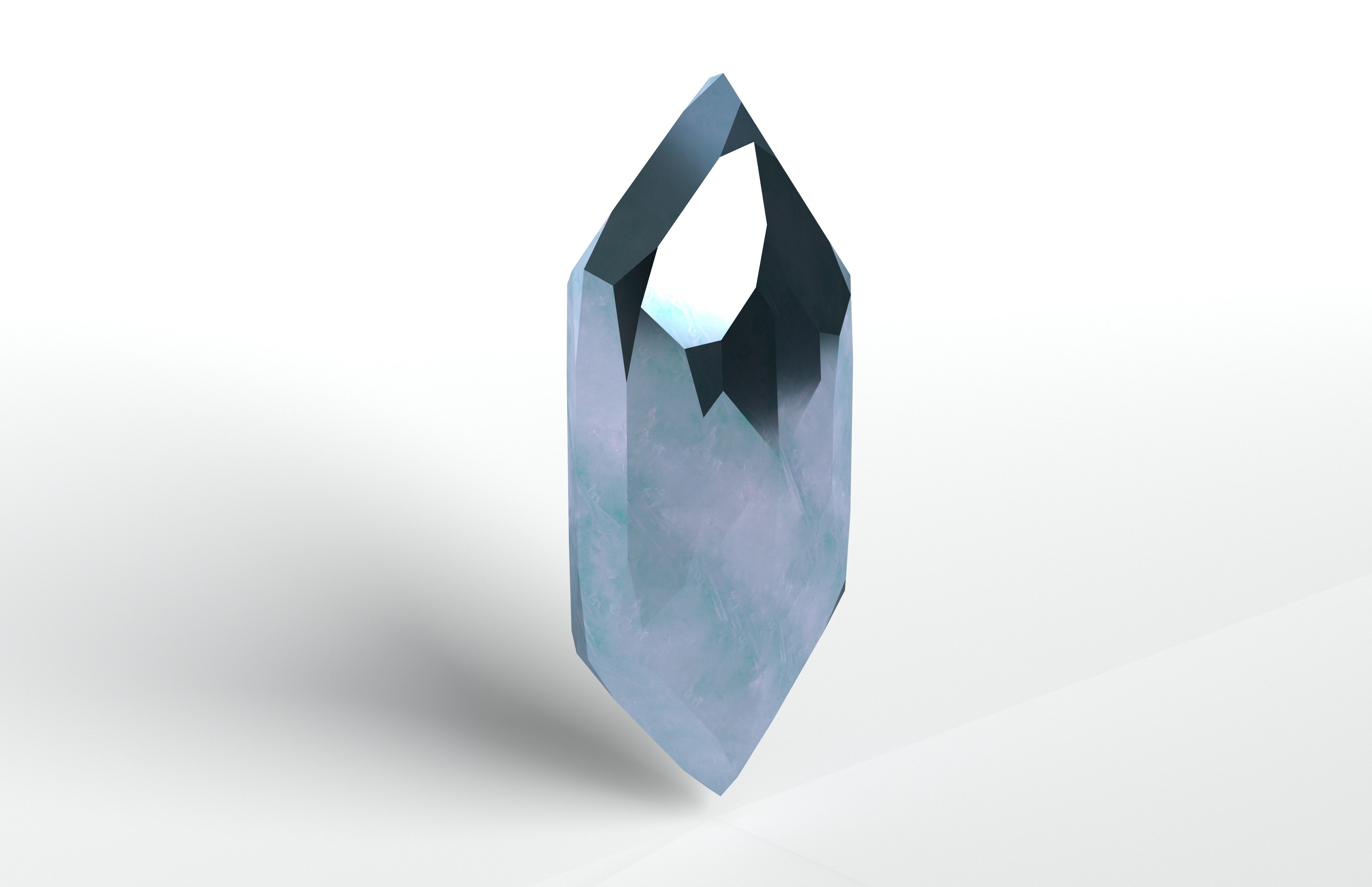 Gem v1 003 Low-poly 3D model_3