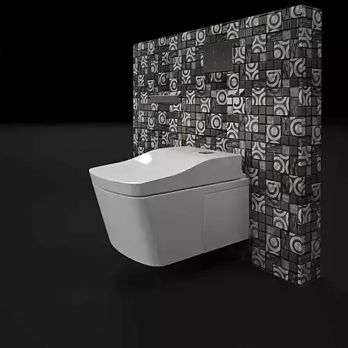 Tenarchstudio Lanche TOTO Toilet Closet Render Ready Vray 3D model