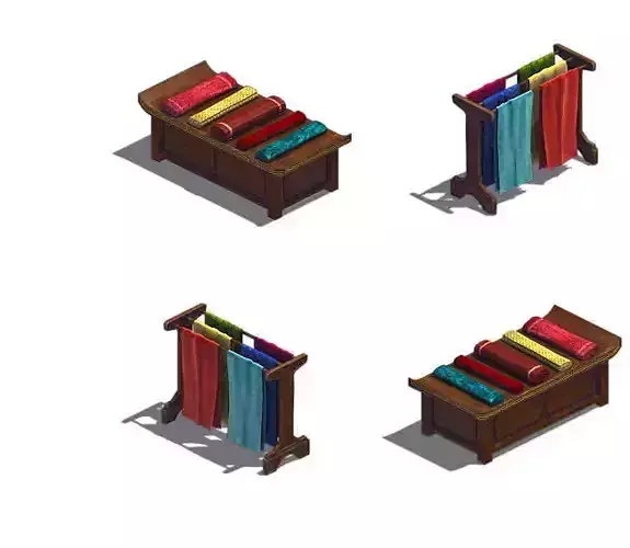 Fabric display stand