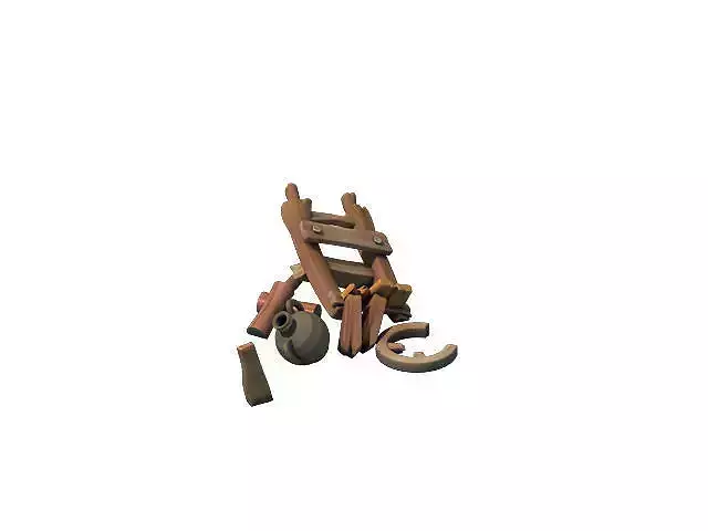 Game Model - Broken Car