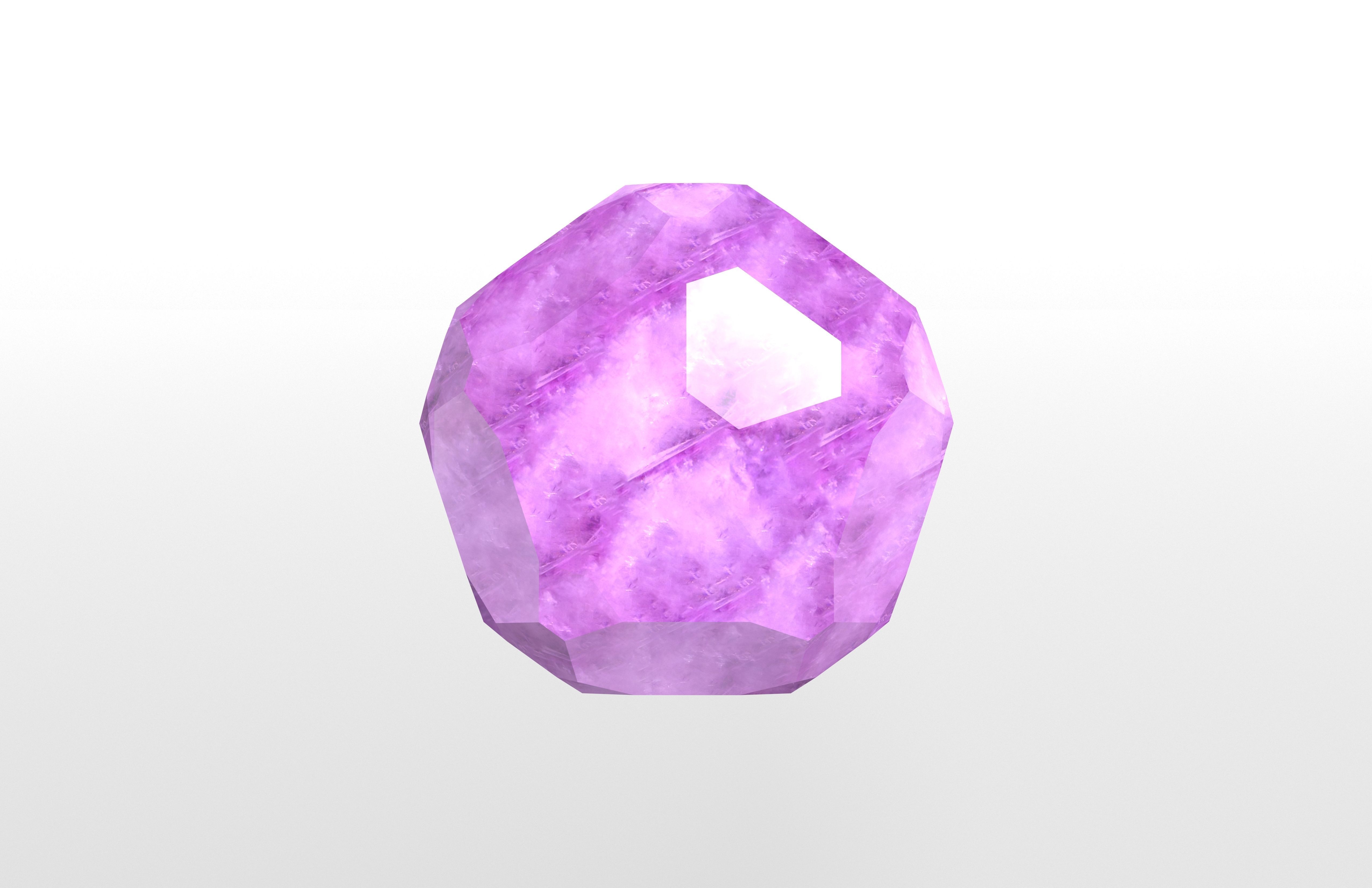 Gem v2 001 Low-poly 3D model_1