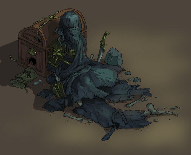 of the Earth Palace Area Pirates of the Treasure 3D model_1