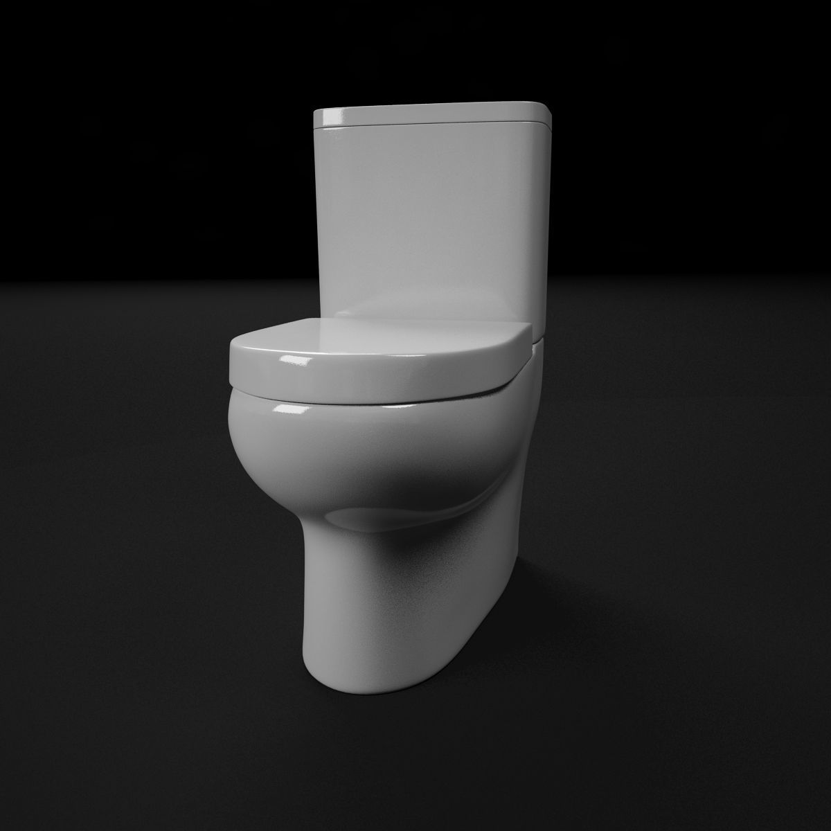 Freebies toilet commode closet render ready vray  Free 3D model_1