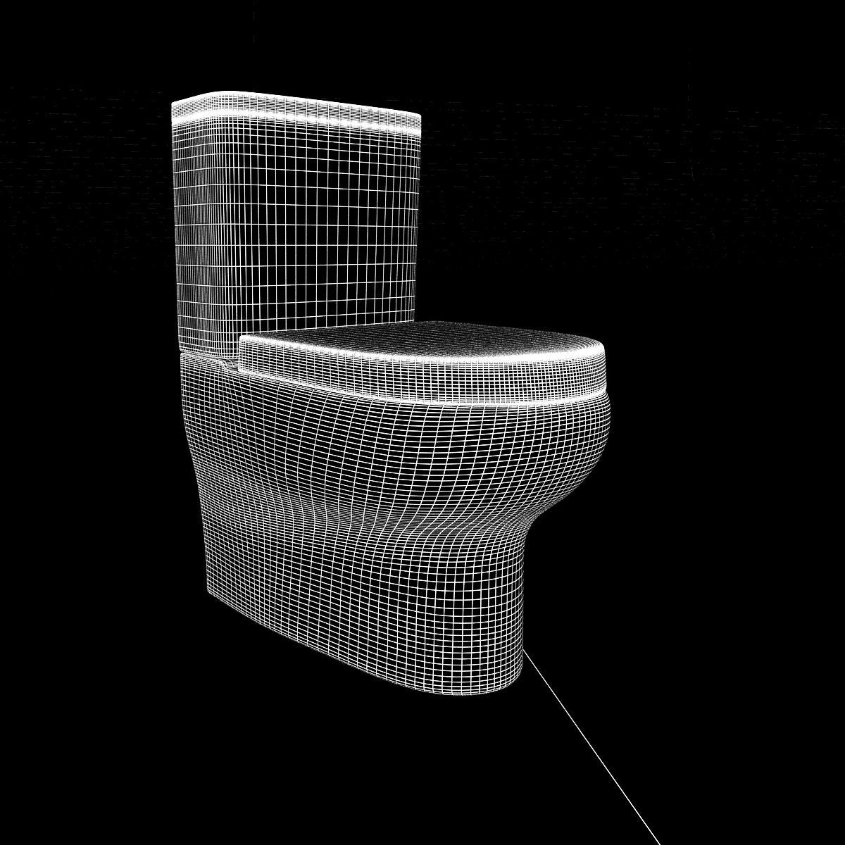 Freebies toilet commode closet render ready vray  Free 3D model_8