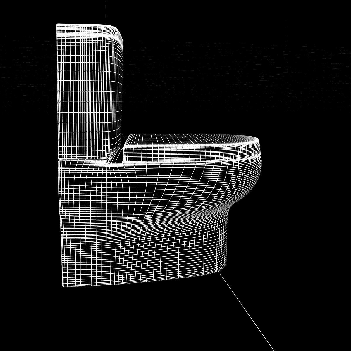 Freebies toilet commode closet render ready vray  Free 3D model_7