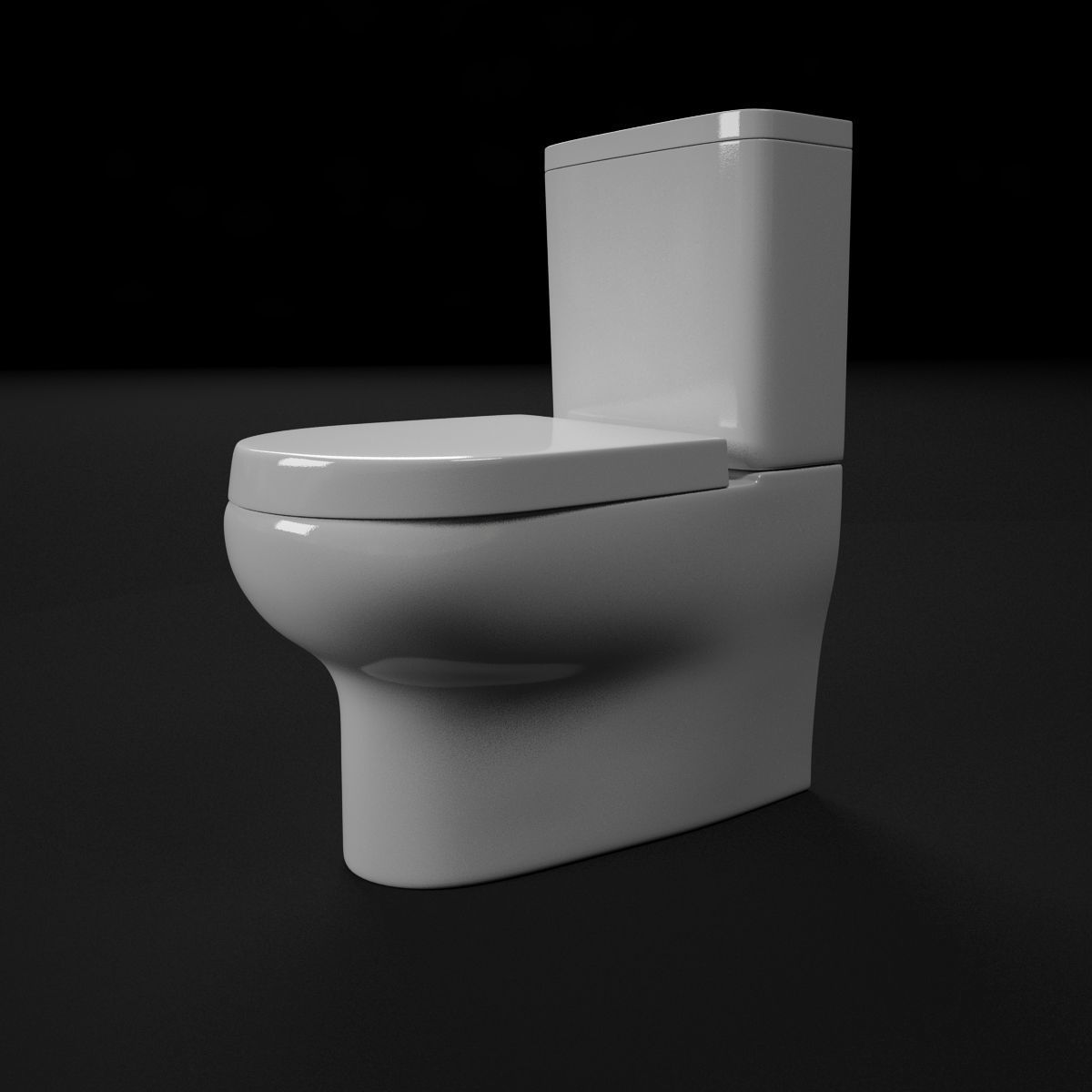 Freebies toilet commode closet render ready vray  Free 3D model_17