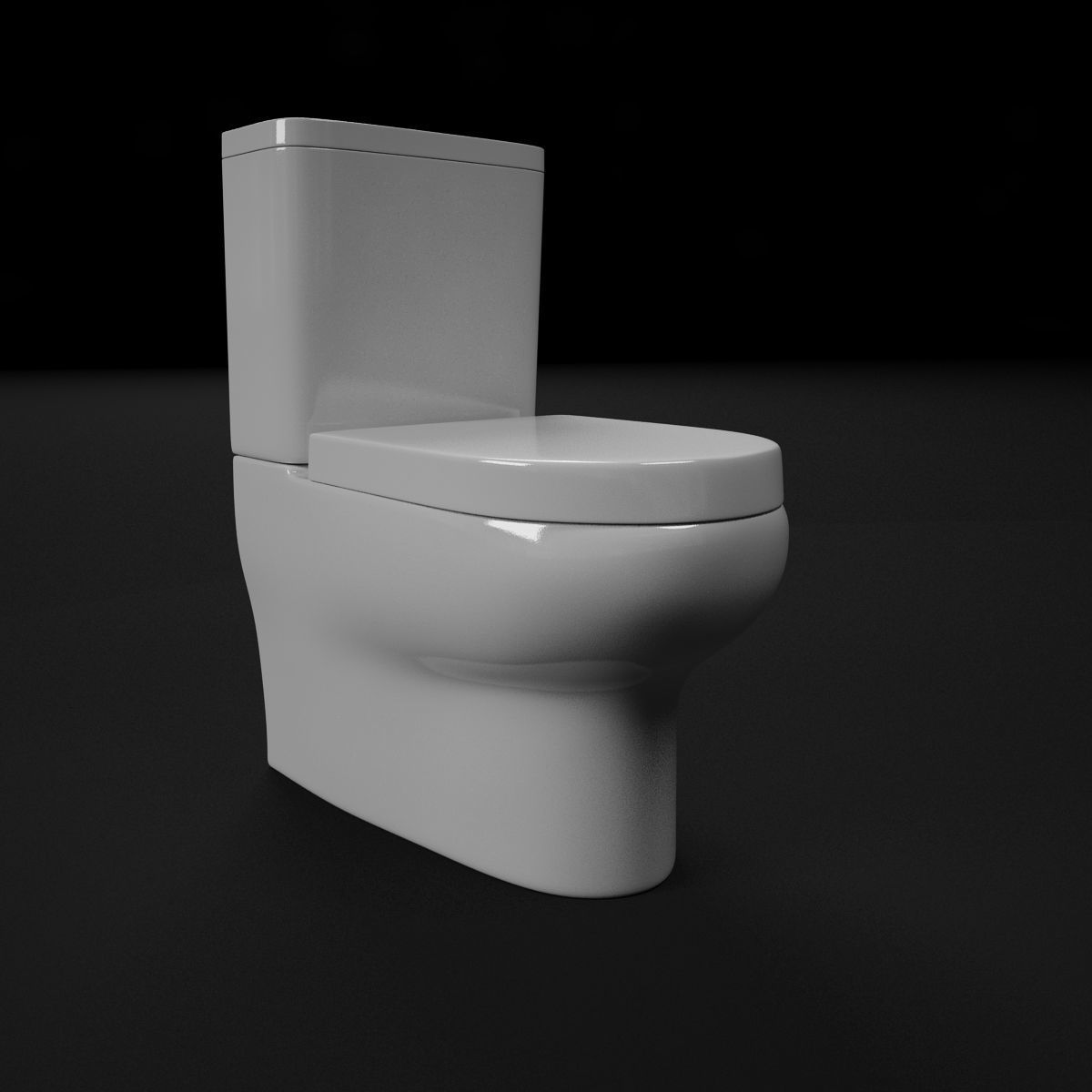 Freebies toilet commode closet render ready vray  Free 3D model_3