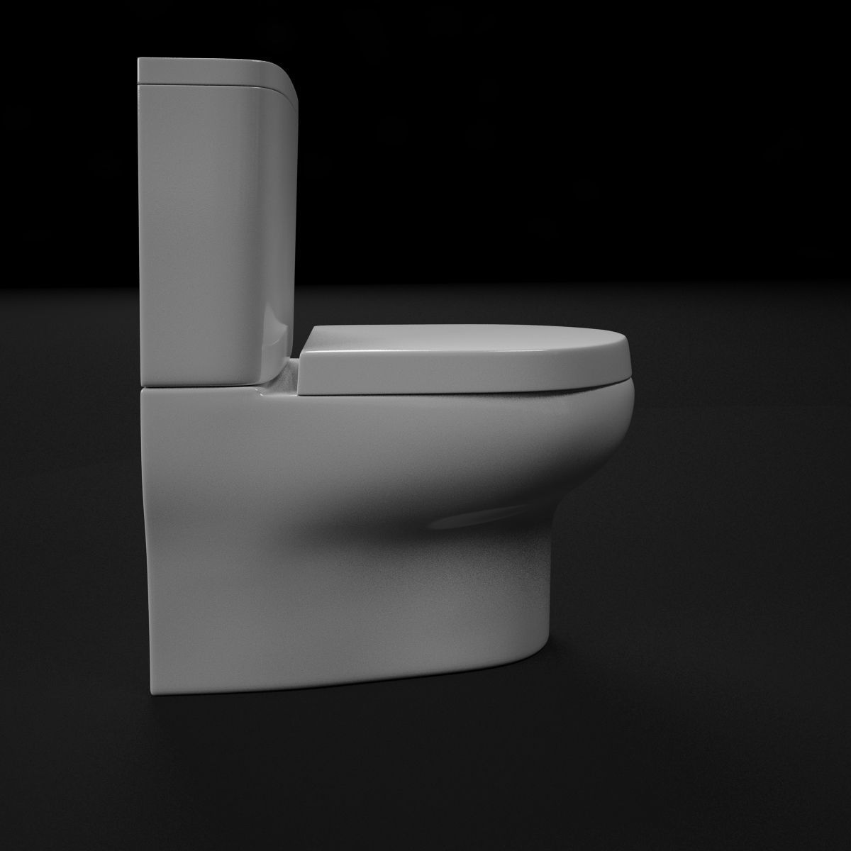 Freebies toilet commode closet render ready vray  Free 3D model_2