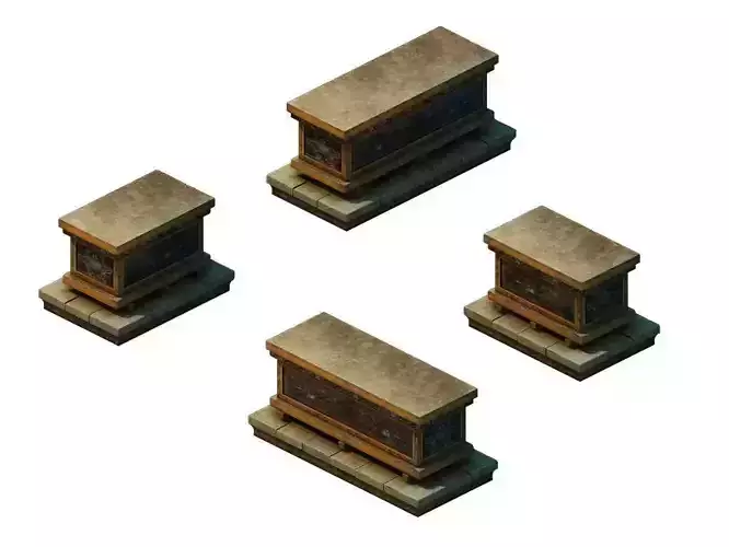 Game model - the tomb of the sarcophagus