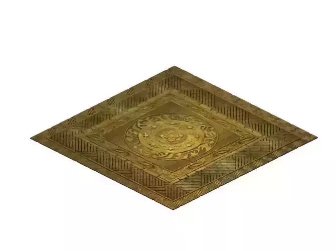 Game Model - Tombstone carved stone carved surface