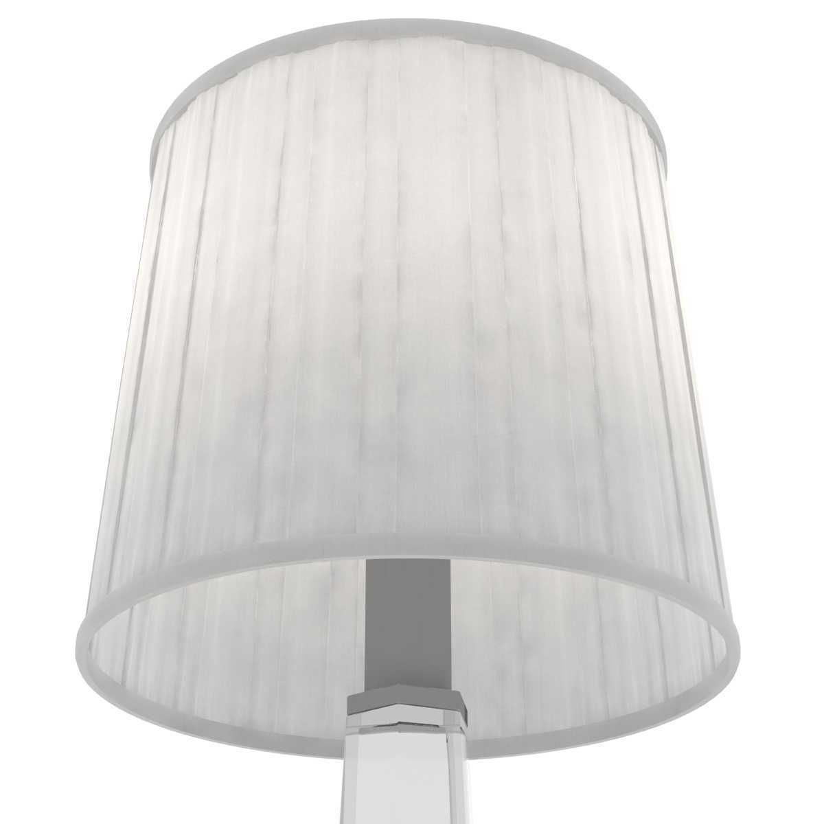 Baccarat  Table Lamp  Krystal  3D model_4