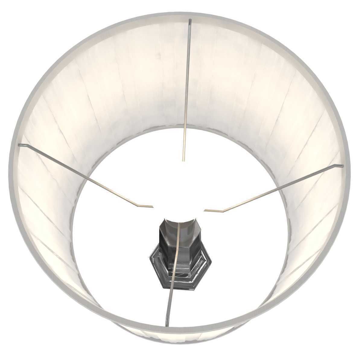 Baccarat  Table Lamp  Krystal  3D model_5