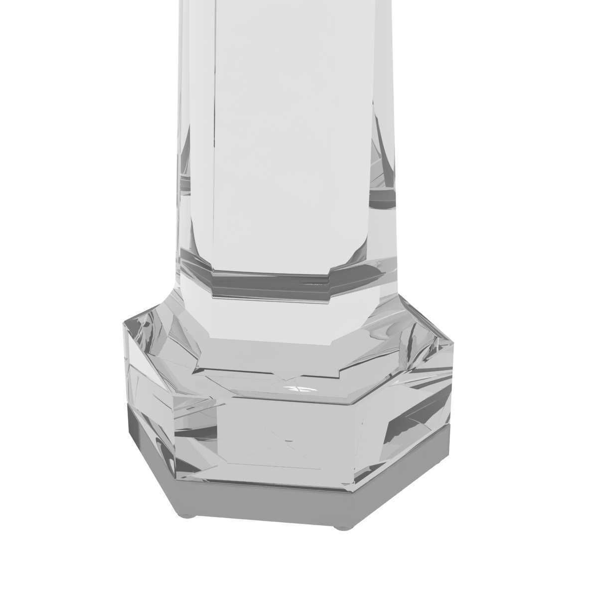 Baccarat  Table Lamp  Krystal  3D model_3