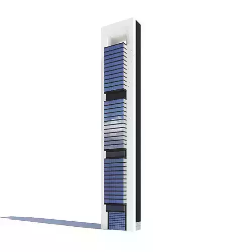 Skyscraper 3D Model tall building