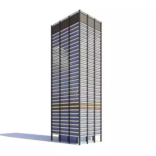 Skyscraper 3D Model