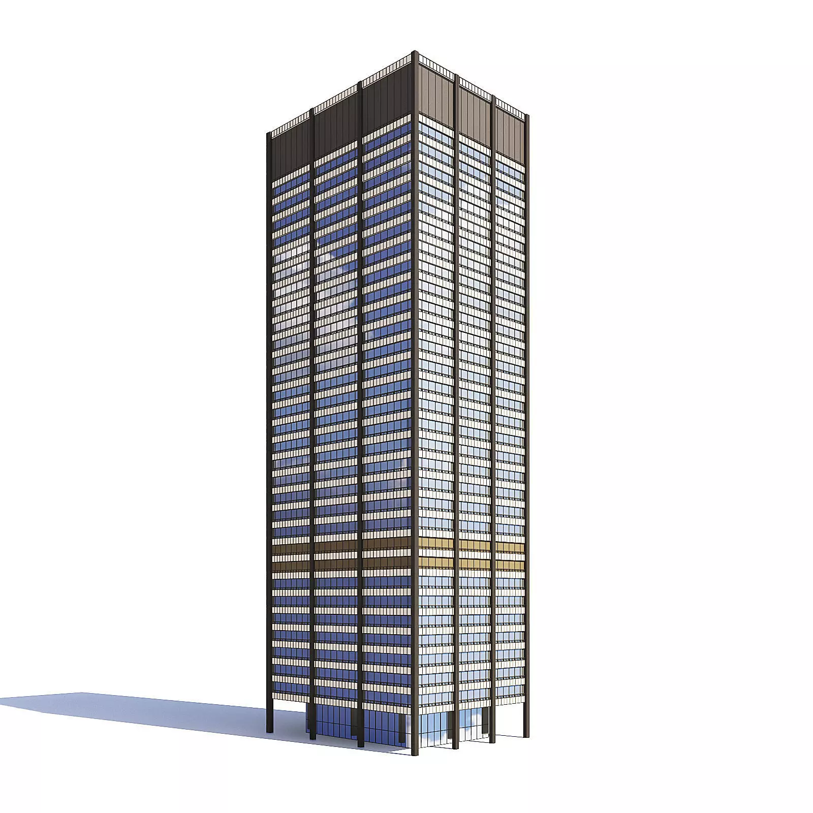 Skyscraper 3D Model 3D model_0
