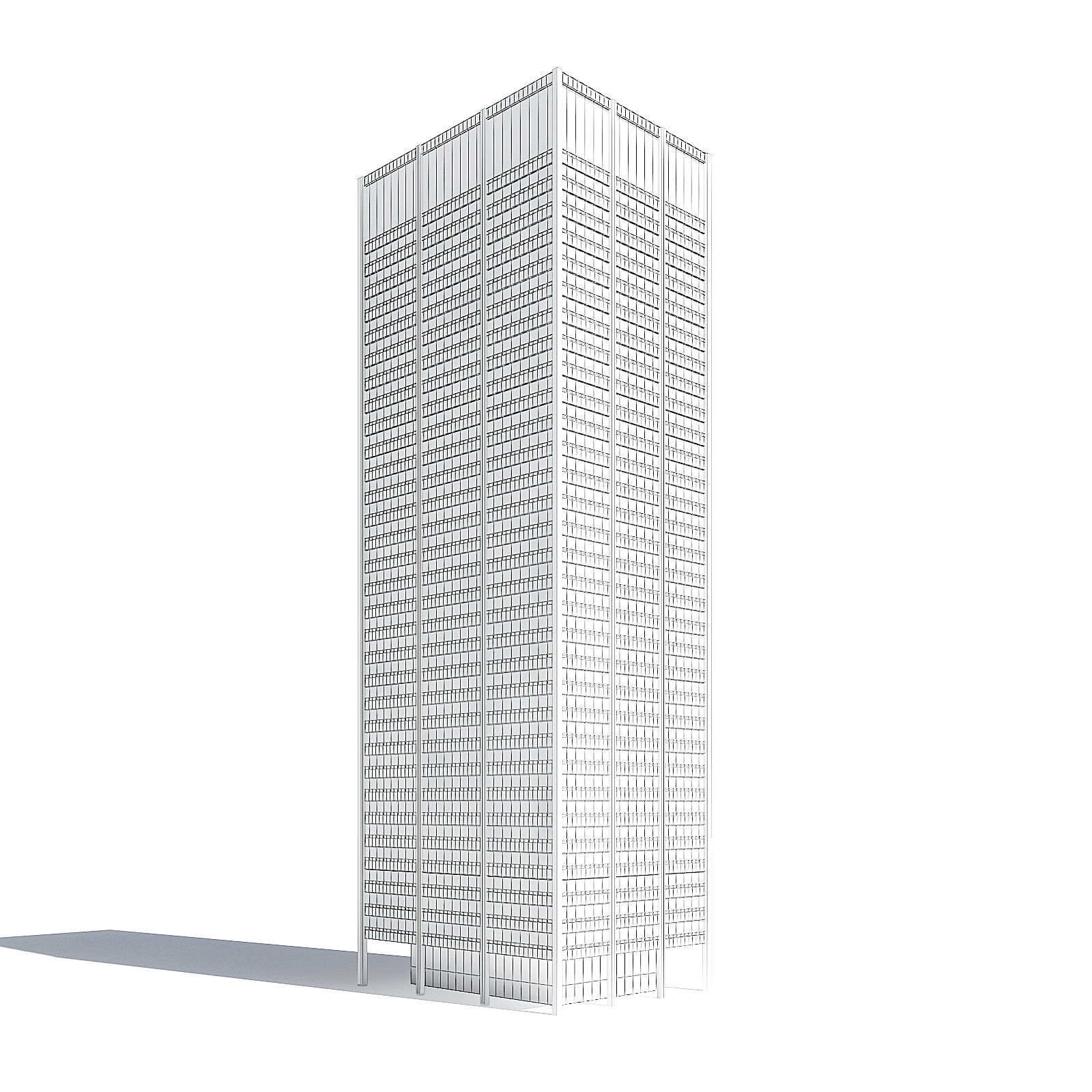 Skyscraper 3D Model 3D model_1