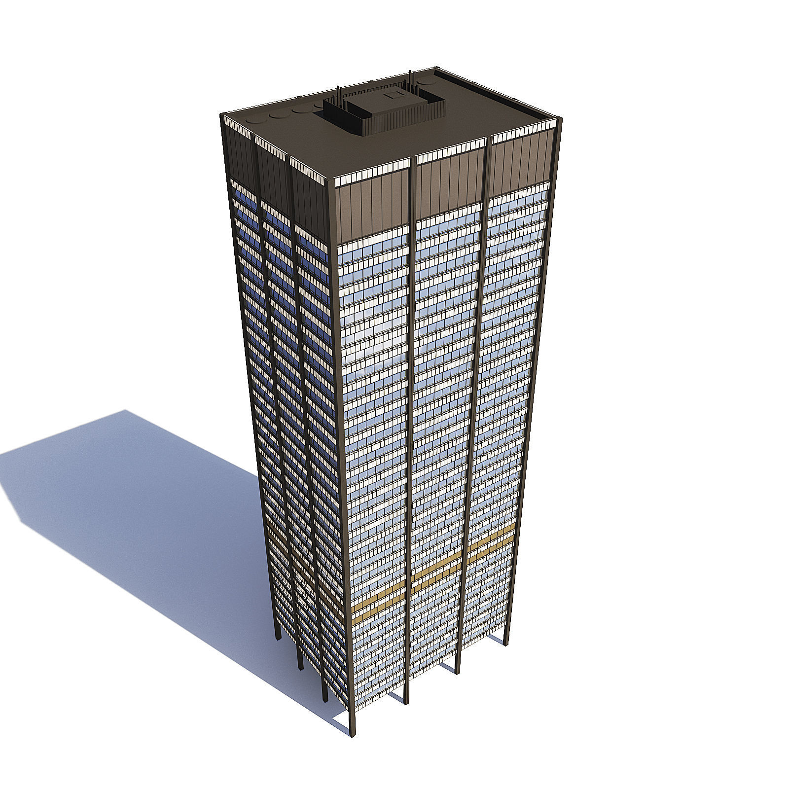 Skyscraper 3D Model 3D model_4