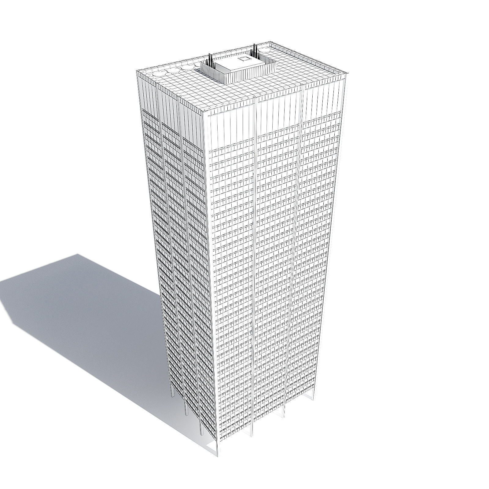 Skyscraper 3D Model 3D model_5