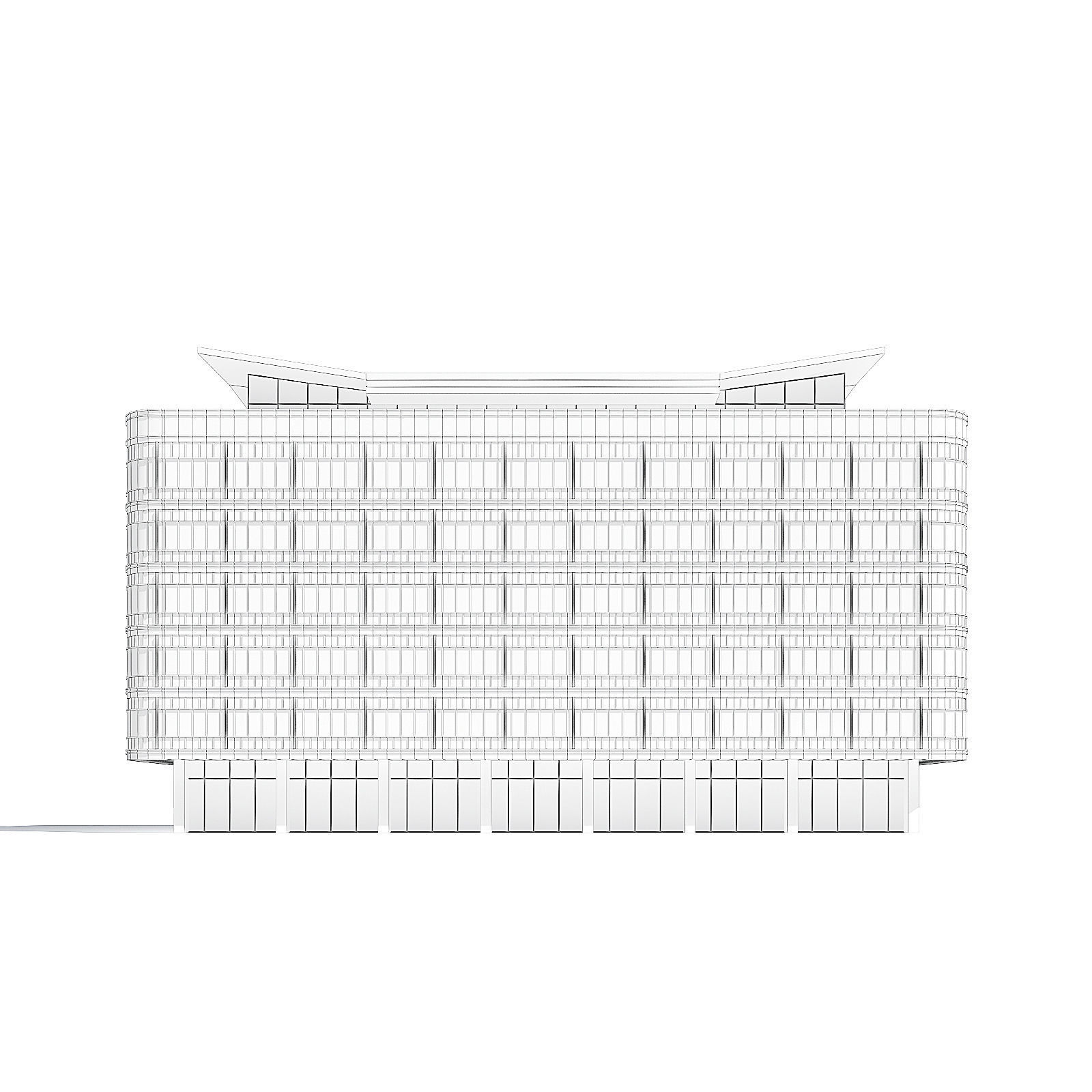 Office Building 3D Model 3D model_3