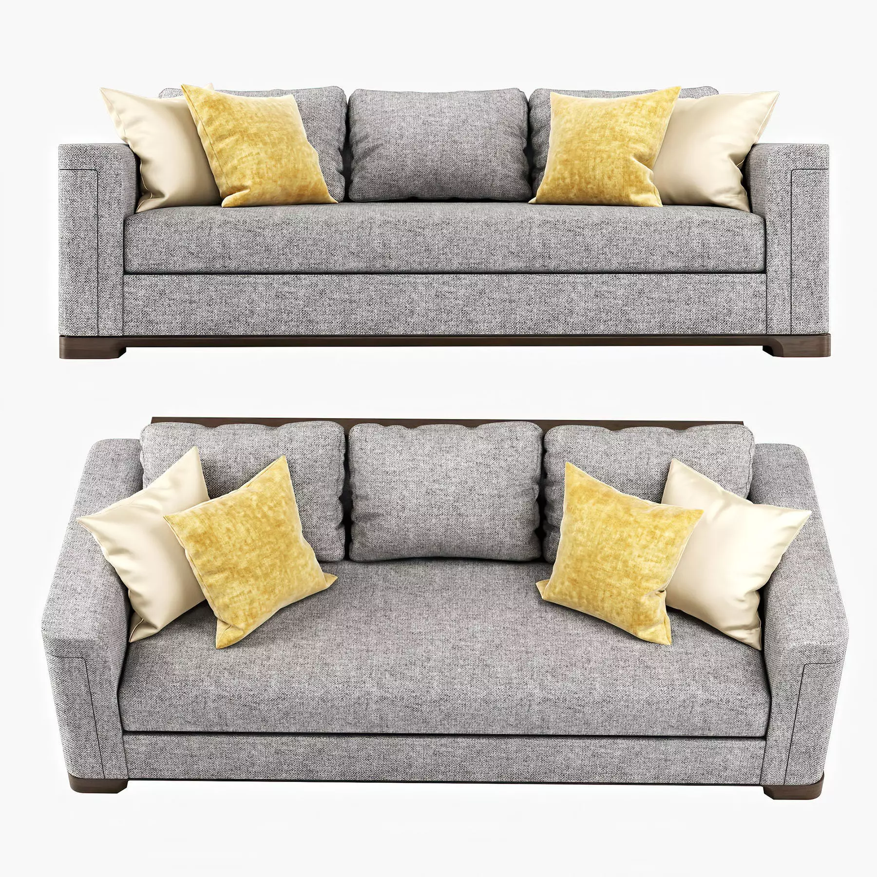 Sofa Perry Sectional 3D model_0