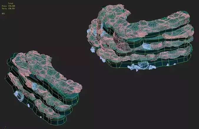 Submarine Cartoon World - Seabed Ladder 03