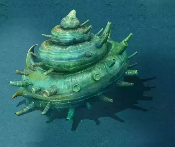 Submarine Cartoon World - Sea King conch