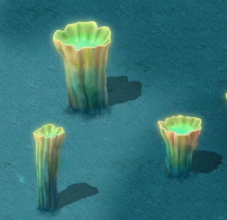 Submarine Cartoon World - Sea King Conch 02 3D model_0