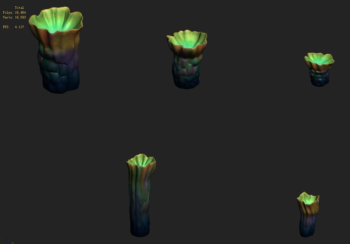 Submarine Cartoon World - Sea King Conch 02 3D model_1